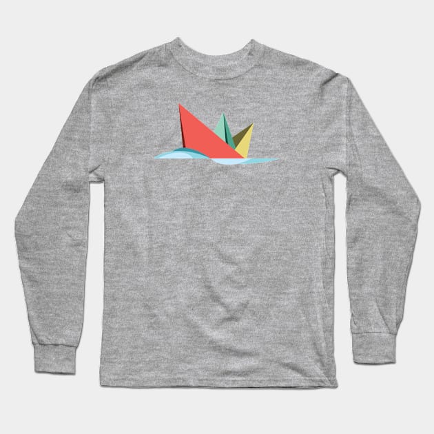 paperboat Long Sleeve T-Shirt by nagyi